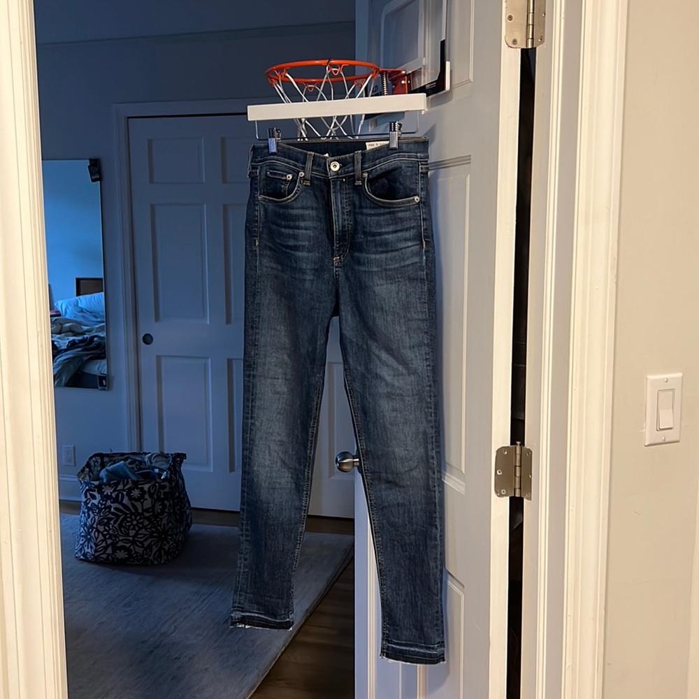Rag and bone jeans only worn once before.